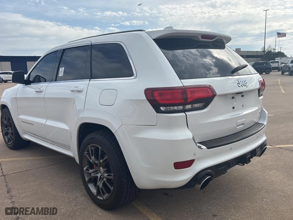 2015 Jeep Grand Cherokee SRT with VIN 1C4RJFDJ3FC896473, listed as a Copart auction lot 53915385 with 124,091 mi miles and Clean Title. Bid and sale history available at carsss.com. Image 3.
