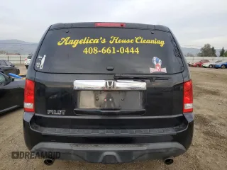 2014 Honda Pilot EX-L with VIN 5FNYF3H55EB028226, listed as a Copart auction lot 42450295 with 112,011 mi miles and Salvage Title. Bid and sale history available at carsss.com. Image 6.
