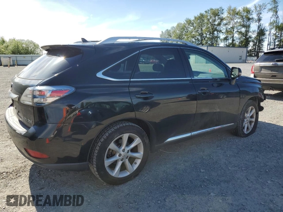 2012 Lexus RX 350 with VIN 2T2BK1BA1CC152745, listed as a Copart auction lot 59221485 with 198,669 mi miles and Salvage title. Bid and sale history available at DreamBid. Image 3.