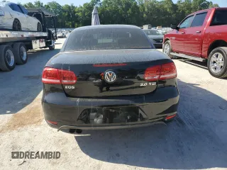 2012 Volkswagen Eos Lux with VIN WVWFW7AH7CV016872, listed as a Copart auction lot 52591415 with 121,130 mi miles and Salvage Title. Bid and sale history available at DreamBid. Image 6.