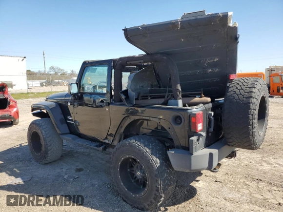 2012 Jeep Wrangler Sahara z VIN 1C4AJWBG1CL216425, wystawiony jako Copart lot #48377825 z przebiegiem 99 649 mil mil oraz Szkoda całkowita • Salvage title. Historia ofert i sprzedaży dostępna na DreamBid. Obrazek 2.