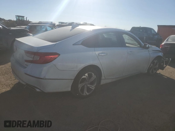 2020 Honda Accord EX-L z VIN 1HGCV2F56LA004003, wystawiony jako Copart lot #44453535 z przebiegiem Nie podano mil oraz Szkoda całkowita • Salvage title. Historia ofert i sprzedaży dostępna na DreamBid. Obrazek 3.