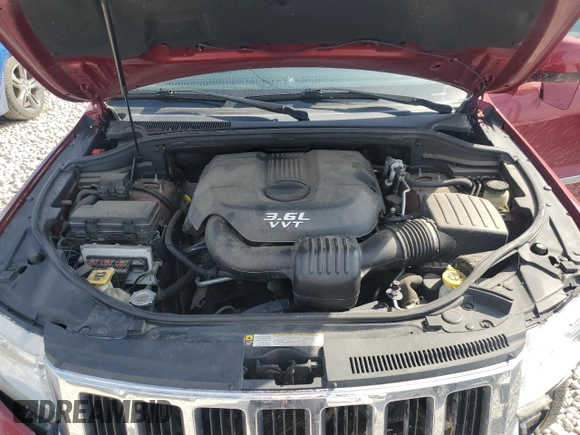 2012 Jeep Grand Cherokee Laredo with VIN 1C4RJFAG6CC149731, listed as a Copart auction lot 53729525 with 150,746 mi miles and Clean Title. Bid and sale history available at carsss.com. Image 12.