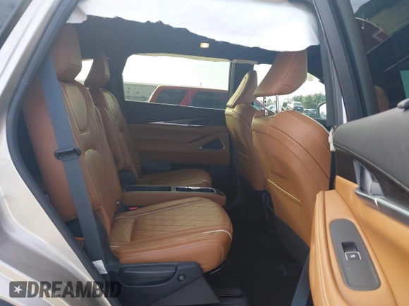 2024 Infiniti QX60 Autograph with VIN 5N1DL1HU0RC353223, listed as a IAAI auction lot 41356678 with 20,047 mi miles and . Bid and sale history available at DreamBid. Image 8.