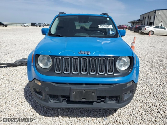 2015 Jeep Renegade Latitude with VIN ZACCJABT0FPB61199, listed as a Copart auction lot 48320975 with 86,355 mi miles and Salvage Title. Bid and sale history available at carsss.com. Image 5.