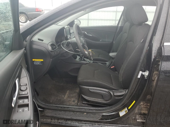 2020 Hyundai Elantra GT with VIN KMHH35LE0LU125054, listed as a Copart auction lot 66101244 with NaN miles and Salvage Title. Bid and sale history available at carsss.com. Image 7.