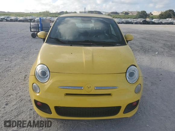 2014 FIAT 500 Sport with VIN 3C3CFFBR4ET275850, listed as a Copart auction lot 45354255 with 73,093 mi miles and Salvage Title. Bid and sale history available at carsss.com. Image 5.