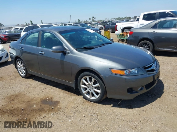 2007 Acura TSX with VIN JH4CL96877C008982, listed as a IAAI auction lot 42333258 with 186,794 mi miles and . Bid and sale history available at DreamBid. Image 1.