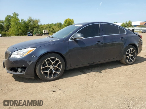 2017 Buick Regal Sport Touring with VIN 2G4GL5EX9H9131532, listed as a Copart auction lot 68471404 with 143,685 mi miles and Salvage Title. Bid and sale history available at carsss.com. Image 1.