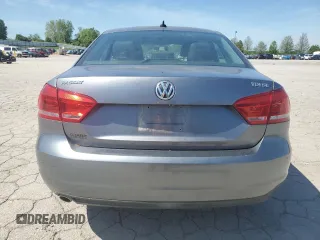 2015 Volkswagen Passat SE with VIN 1VWBV7A39FC052341, listed as a Copart auction lot 55691835 with 203,621 mi miles and Salvage title. Bid and sale history available at DreamBid. Image 6.