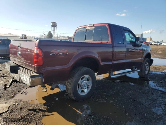2010 Ford Super Duty F-250 SRW XL with VIN 1FTSX2B59AEA11222, listed as a Copart auction lot 49899575 with 0 mi miles and Salvage Title. Bid and sale history available at carsss.com. Image 3.