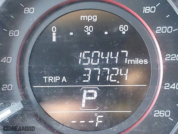 2014 Honda Accord Coupe EX-L with VIN 1HGCT1B82EA014501, listed as a IAAI auction lot 41769159 with 150,447 mi miles. Bid and sale history available at carsss.com. Image 15.