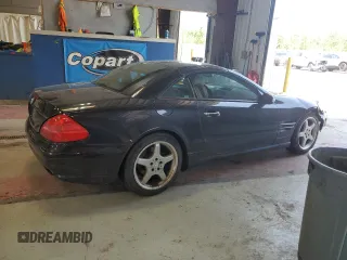 2003 Mercedes-Benz SL 500 z VIN WDBSK75F33F036922, wystawiony jako Copart lot #60663185 z przebiegiem 224 333 mil mil oraz Czysty tytuł • Clean title. Historia ofert i sprzedaży dostępna na DreamBid. Obrazek 3.