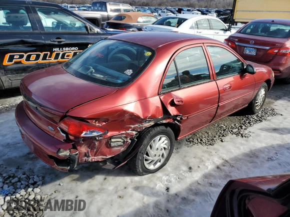 1999 Ford Escort SE z VIN 1FAFP13P2XW277282, wystawiony jako Copart lot #88804865 z przebiegiem 164 056 mil mil oraz Szkoda całkowita • Salvage title. Historia ofert i sprzedaży dostępna na DreamBid. Obrazek 3.