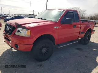 2007 Ford F-150 STX with VIN 1FTRF04W77KC49785, listed as a Copart auction lot 47466675 with Not provided miles and Salvage title. Bid and sale history available at DreamBid. Image 1.