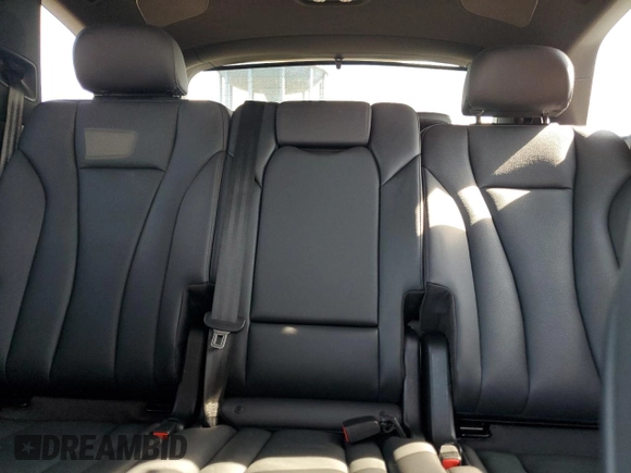 2021 Audi Q7 Premium Plus with VIN WA1LJAF79MD029476, listed as a Copart auction lot 54449405 with 57,876 mi miles and Salvage title. Bid and sale history available at DreamBid. Image 10.