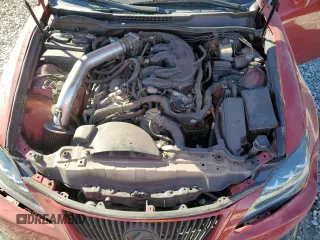 2010 Lexus IS 350 with VIN JTHBE5C26A5024598, listed as a Copart auction lot 80152504 with 175,039 mi miles and Salvage Title. Bid and sale history available at DreamBid. Image 11.