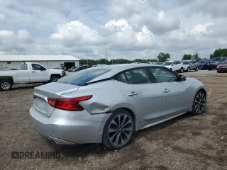 2016 Nissan Maxima SL with VIN 1N4AA6AP3GC376285, listed as a Copart auction lot 58375815 with 116,722 mi miles and Salvage title. Bid and sale history available at DreamBid. Image 3.