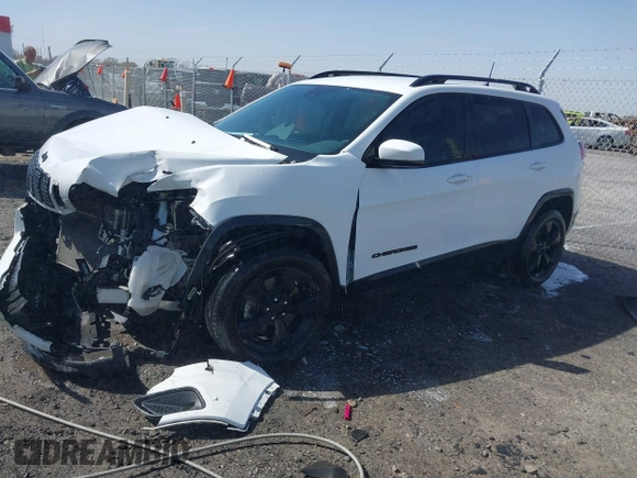 2021 Jeep Cherokee Altitude with VIN 1C4PJLLB1MD180422, listed as a IAAI auction lot 41830952 with 73,839 mi miles. Bid and sale history available at carsss.com. Image 17.