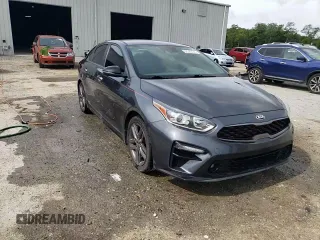 2021 Kia Forte GT-Line with VIN 3KPF34AD7ME340561, listed as a Copart auction lot 58385175 with 79,074 mi miles and Non repairable. Bid and sale history available at DreamBid. Image 13.