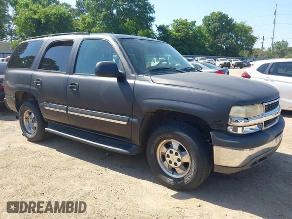 2004 Chevrolet Tahoe LS z VIN 1GNEC13V74R295259, wystawiony jako IAAI lot #42339839 z przebiegiem 264 778 mil mil oraz . Historia ofert i sprzedaży dostępna na DreamBid. Obrazek 1.