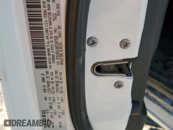 2019 Ram 2500 Tradesman with VIN 3C6UR5HJ8KG587569, listed as a Copart auction lot 45483665 with 136,457 mi miles and Salvage title. Bid and sale history available at DreamBid. Image 12.