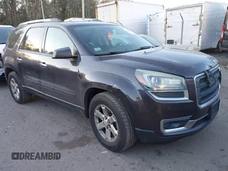 2015 GMC Acadia SLE with VIN 1GKKVPKD8FJ162890, listed as a IAAI auction lot 41268320 with 185,032 mi miles. Bid and sale history available at carsss.com. Image 1.