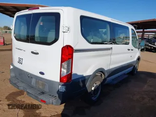 2015 Ford Transit XL with VIN 1FMZK1YM8FKB23021, listed as a IAAI auction lot 41851453 with Not Provided miles. Bid and sale history available at carsss.com. Image 4.