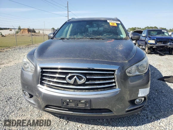 2015 Infiniti QX60 with VIN 5N1AL0MMXFC506575, listed as a Copart auction lot 48435245 with 61,198 mi miles and Salvage Title. Bid and sale history available at DreamBid. Image 5.