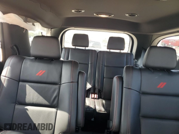 2024 Dodge Durango GT Plus with VIN 1C4RDHDG8RC248462, listed as a Copart auction lot 80324934 with 2,384 mi miles and Salvage title. Bid and sale history available at DreamBid. Image 10.
