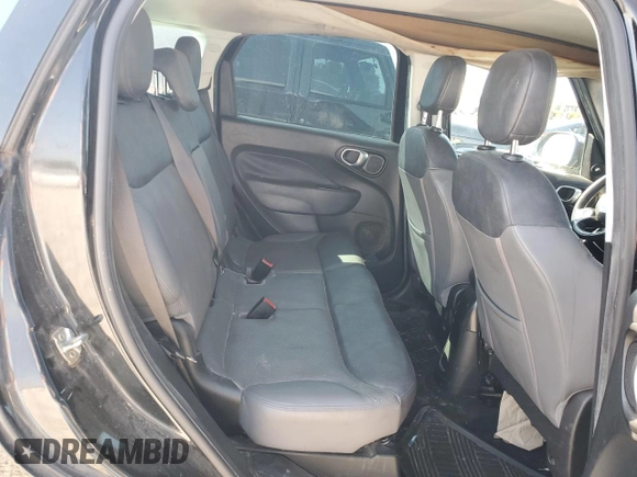 2014 FIAT 500L Lounge with VIN ZFBCFACH1EZ007287, listed as a Copart auction lot 70190834 with 226,479 mi miles and Salvage Title. Bid and sale history available at carsss.com. Image 10.