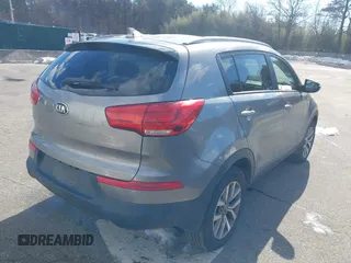 2015 Kia Sportage LX with VIN KNDPBCAC9F7671332, listed as a IAAI auction lot 41595834 with 146,535 mi miles and . Bid and sale history available at carsss.com. Image 4.