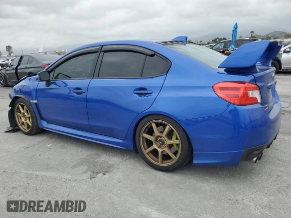 2020 Subaru WRX STI Limited with VIN JF1VA2Y64L9828520, listed as a Copart auction lot 53547365 with 34,272 mi miles and Salvage Title. Bid and sale history available at carsss.com. Image 2.