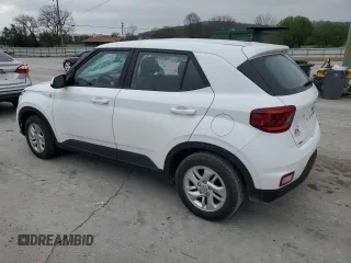 2021 Hyundai Venue SE with VIN KMHRB8A34MU067106, listed as a Copart auction lot 50982945 with 92,455 mi miles and Salvage Title. Bid and sale history available at DreamBid. Image 2.