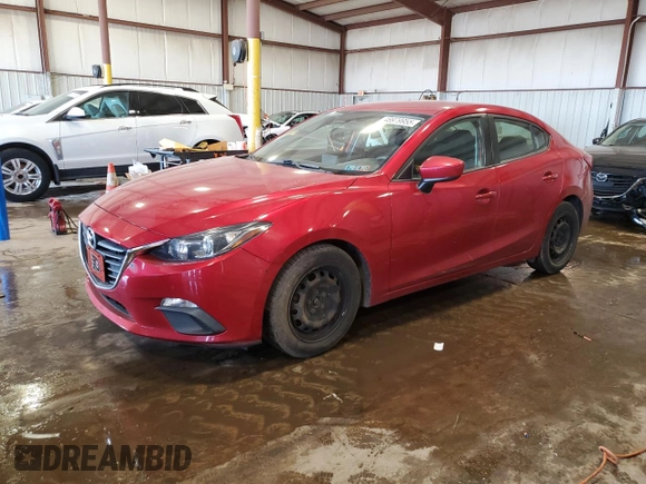 2015 Mazda 3 i Sport with VIN 3MZBM1U71FM163141, listed as a Copart auction lot 48979955 with 159,809 mi miles and Salvage Title. Bid and sale history available at DreamBid. Image 1.