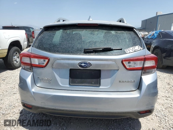 2018 Subaru Impreza Premium с VIN 4S3GTAB66J3721503, выставлен на аукционе Copart как лот 61879115 с пробегом Не указан миль и Списание • Salvage title. История ставок и продаж доступна на DreamBid. Изображение 6.
