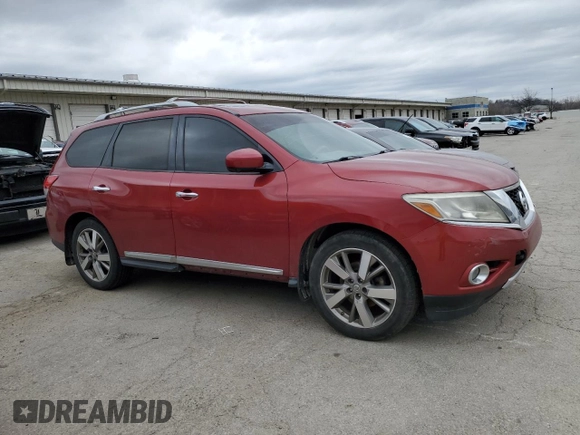 2015 Nissan Pathfinder SV with VIN 5N1AR2MM4FC705793, listed as a Copart auction lot 49404455 with 208,370 mi miles and Salvage Title. Bid and sale history available at carsss.com. Image 4.