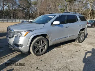 2019 GMC Acadia Denali with VIN 1GKKNPLS5KZ237568, listed as a Copart auction lot 45742705 with 129,737 mi miles and Salvage Title. Bid and sale history available at carsss.com. Image 1.