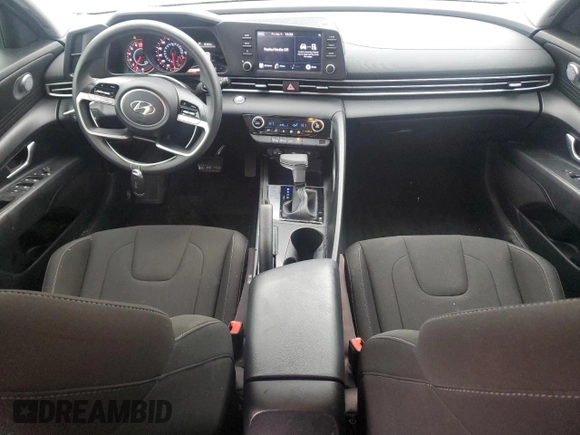 2023 Hyundai Elantra SEL with VIN KMHLM4AG9PU384184, listed as a Copart auction lot 52144415 with 52,651 mi miles and Salvage Title. Bid and sale history available at DreamBid. Image 8.