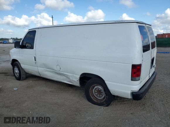 2007 Ford Econoline Cargo Commercial with VIN 1FTNE14W67DA71363, listed as a Copart auction lot 44397965 with 249,757 mi miles and Salvage Title. Bid and sale history available at DreamBid. Image 2.
