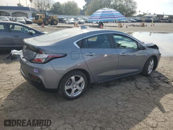 2019 Chevrolet Volt LT with VIN 1G1RC6S57KU124619, listed as a Copart auction lot 45668115 with 25,092 mi miles and Salvage Title. Bid and sale history available at carsss.com. Image 3.