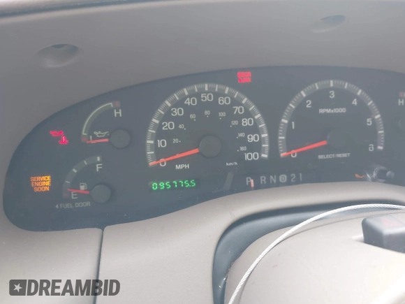 2003 Ford F-150 XLT with VIN 1FTRW07673KD34518, listed as a IAAI auction lot 41975405 with 95,775 mi miles. Bid and sale history available at carsss.com. Image 7.