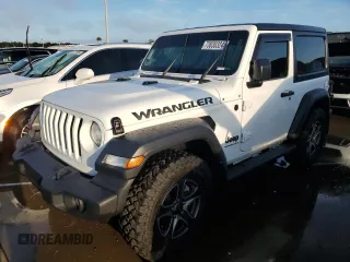 2023 Jeep Wrangler Sport with VIN 1C4HJXAG0PW650314, listed as a Copart auction lot 73830324 with Not provided miles and Salvage title. Bid and sale history available at DreamBid. Image 1.