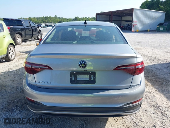 2024 Volkswagen Jetta S with VIN 3VW5M7BU1RM091919, listed as a IAAI auction lot 42691466 with 25,101 mi miles and . Bid and sale history available at DreamBid. Image 16.