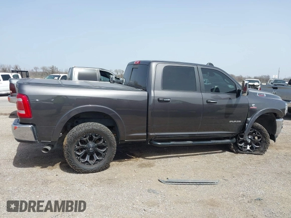 2019 Ram 2500 Laramie with VIN 3C6UR5FL2KG630341, listed as a IAAI auction lot 41742788 with 95,292 mi miles and . Bid and sale history available at DreamBid. Image 13.