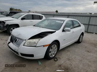 2007 Mercury Milan with VIN 3MEHM07ZX7R632217, listed as a Copart auction lot 61471995 with 155,133 mi miles and Salvage title. Bid and sale history available at DreamBid. Image 1.