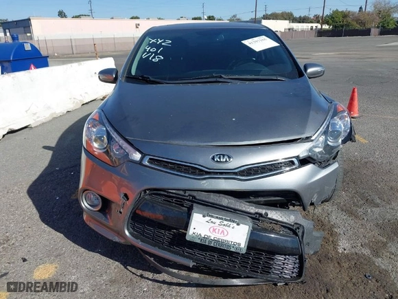 2016 Kia Forte Koup EX with VIN KNAFX6A83G5599886, listed as a IAAI auction lot 41397165 with 77810 miles. Bid and sale history available at carsss.com. Image 12.