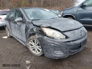2010 Mazda Mazda3 s Sport with VIN JM1BL1H64A1197913, listed as a IAAI auction lot 41420059 with 201,210 mi miles. Bid and sale history available at carsss.com. Image 1.