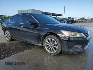 2015 Honda Accord Sport with VIN 1HGCR2F58FA186103, listed as a Copart auction lot 55745085 with 157,599 mi miles and Salvage Title. Bid and sale history available at DreamBid. Image 4.
