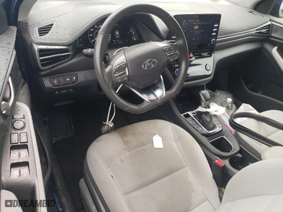 2021 Hyundai Ioniq Plug-In Hybrid SE with VIN KMHC65LD7MU251549, listed as a Copart auction lot 66152294 with NaN miles and Salvage Title. Bid and sale history available at carsss.com. Image 8.